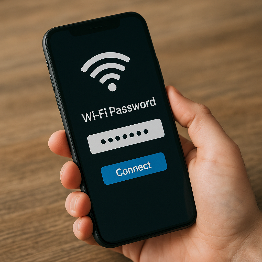 รับรหัสผ่าน Wi-Fi